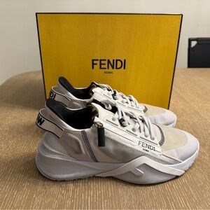 Men’s Fendi Flow White Sneakers